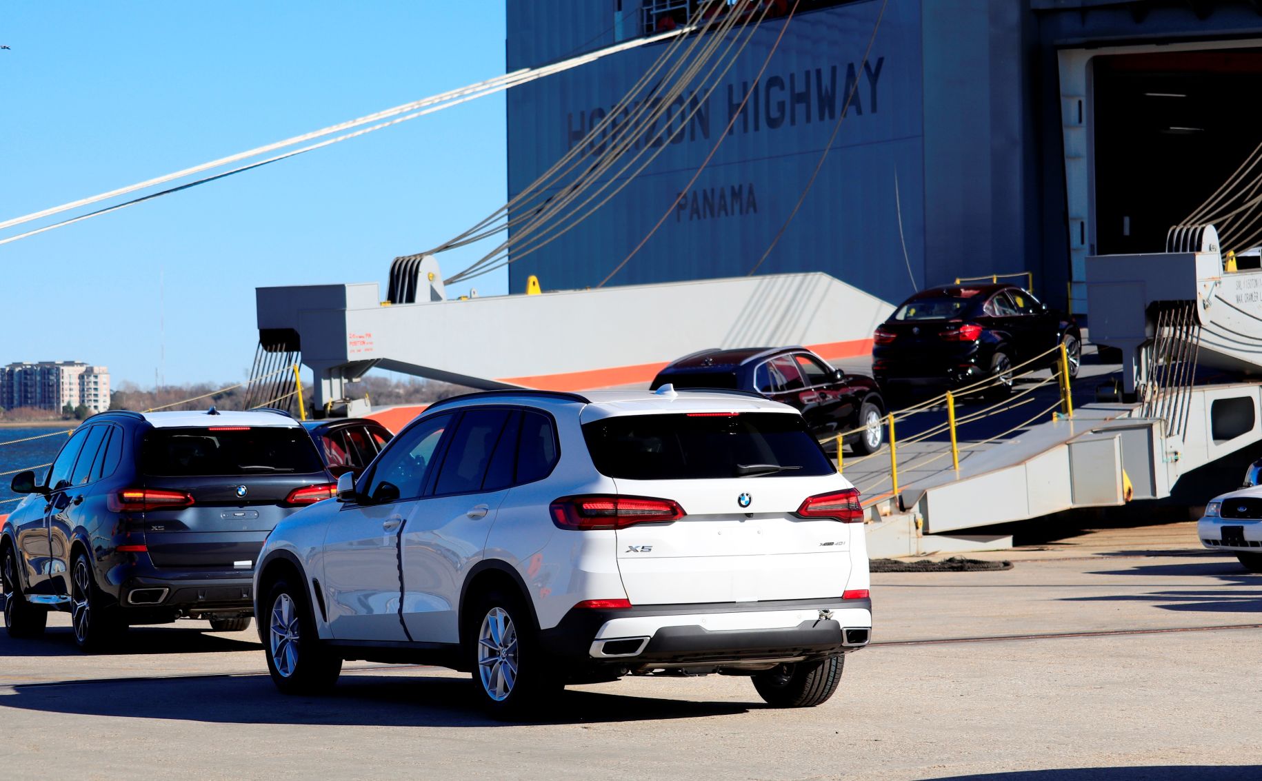 BMW exports from Port of Charleston
